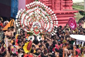 Pahandi of Lord Jagananth during Rath Ratha Yatra